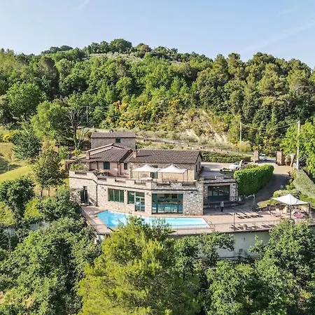 Villa By Casamerina, With Indoor And Outdoor Pool Near Todi *