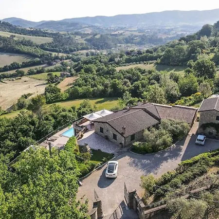 By Casamerina, With Indoor And Outdoor Pool Near Todi